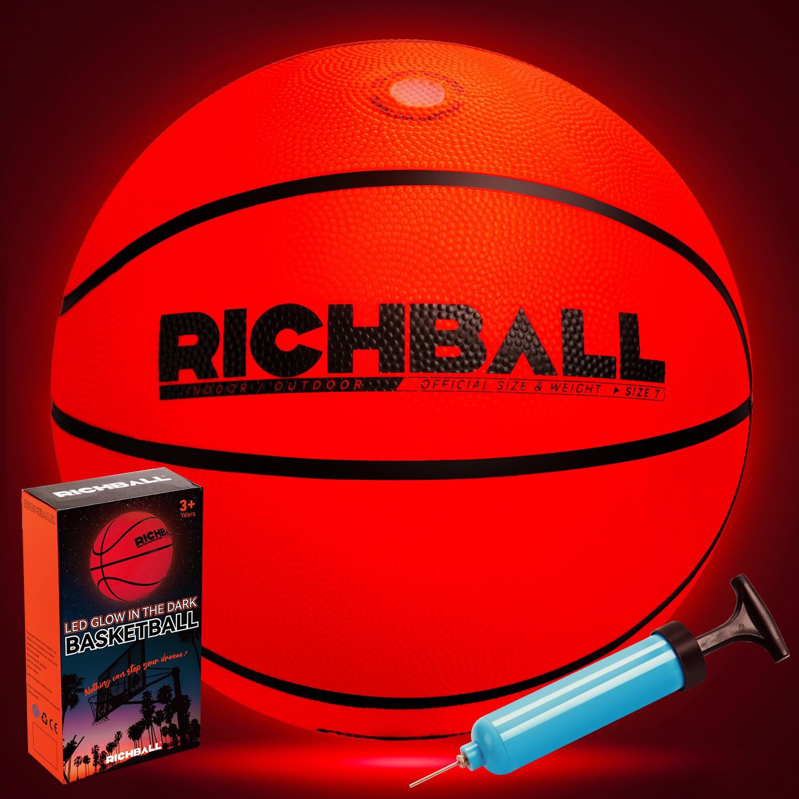 Richball LED Light Up Basketball