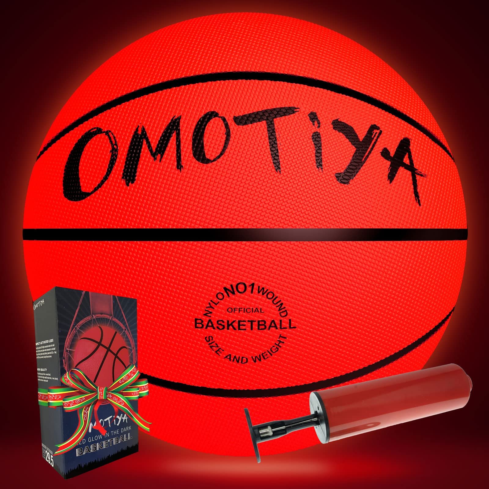 OMOTIYA Glow in The Dark Basketball