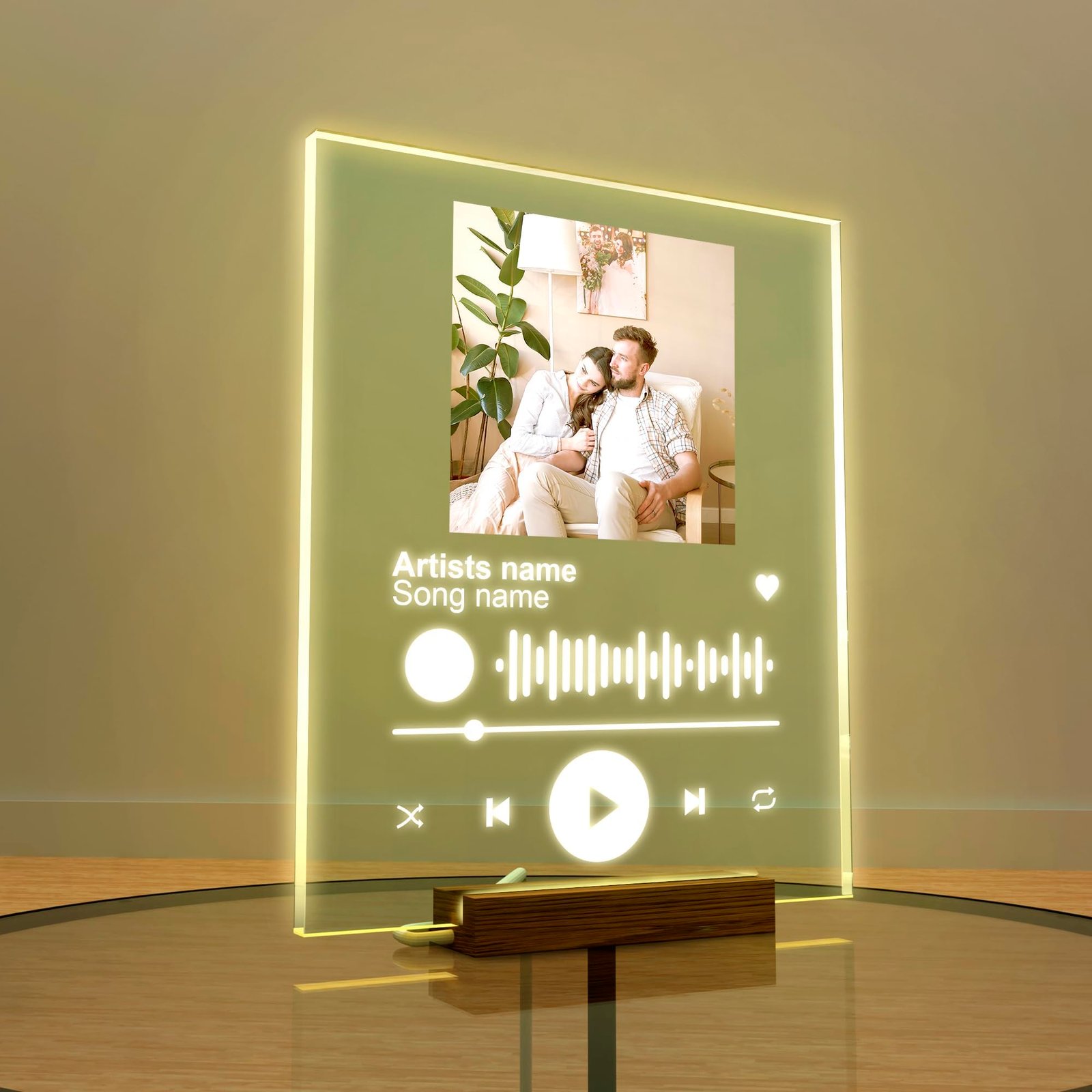 EGD Customizable Spotify Plaque