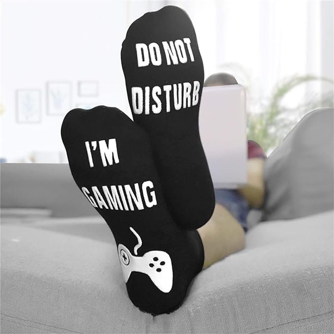 Do Not Disturb I'm Gaming Socks